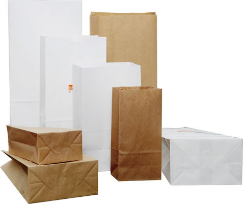 Paket-Einkaufsstrand-Gewebe-Papiertüte 135gsm 200mm, die Maschine herstellt