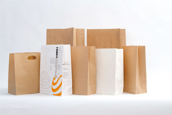 Taschen SUNHOPE 230 minimales Quadrat-sackt untere Freizeit-Nahrung den Papierbeutel ein, der Maschine herstellt