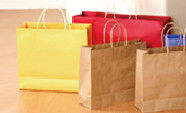 31kw Quadrat unterer Carry Brown Paper Shopping Bag, der Maschine herstellt